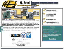 Tablet Screenshot of h-ertel.com
